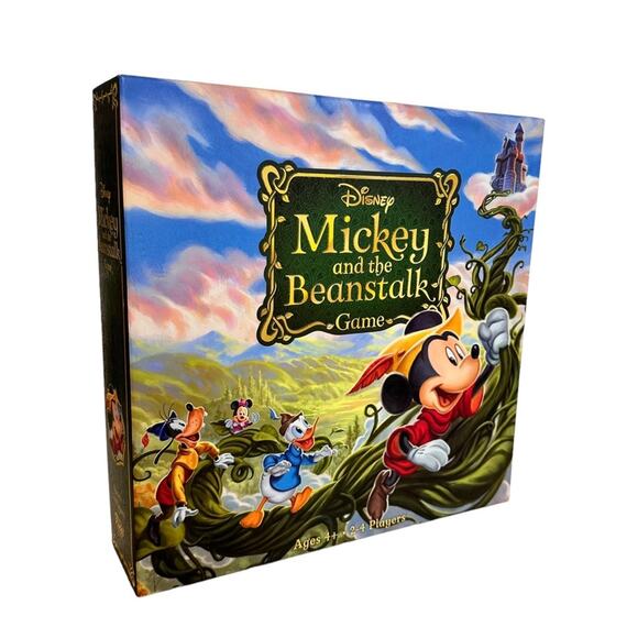 Mickey and The Beanstalk Game Funko Games Disney 2 to 4 Players 3D Game Board - Picture 1 of 10